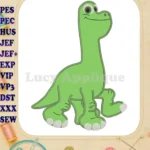Buck The Good Dinosaur Applique Design 01 - Instant Download