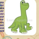 Buck The Good Dinosaur Fill Embroidery Design 01 - Instant Download