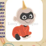 Jack Jack Parr The Incredibles Fill Machine 03 Embroidery Design - Instant Download
