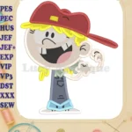 Lana Loud The Loud House Fill Embroidery Design 01 - Instant Download