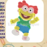 Skeeter Muppet Babies Fill Embroidery Design 02 - Instant Download