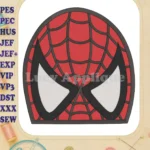 Spiderman Head Fill Machine Embroidery Design - Instant Download