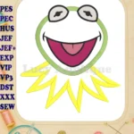The Muppet Applique 02 Embroidery Design - Instant Download