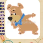 Boo Boo Yogi Bear Applique Design 01 - Instant Download