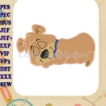 Boo Boo Yogi Bear Applique Design 03 - Instant Download
