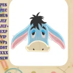 Eeyore Fill Machine Embroidery Design - Instant Download