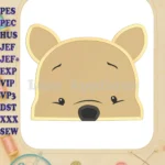 Winnie The Pooh Fill Machine 03 Embroidery Design - Instant Download