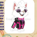 Smiling Liberty Paw Patrol Dino Movie Applique embroidery designs - Instant Download