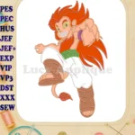 The Legendaries Lion-Man Dynamic Applique Embroidery Designs - Instant Download